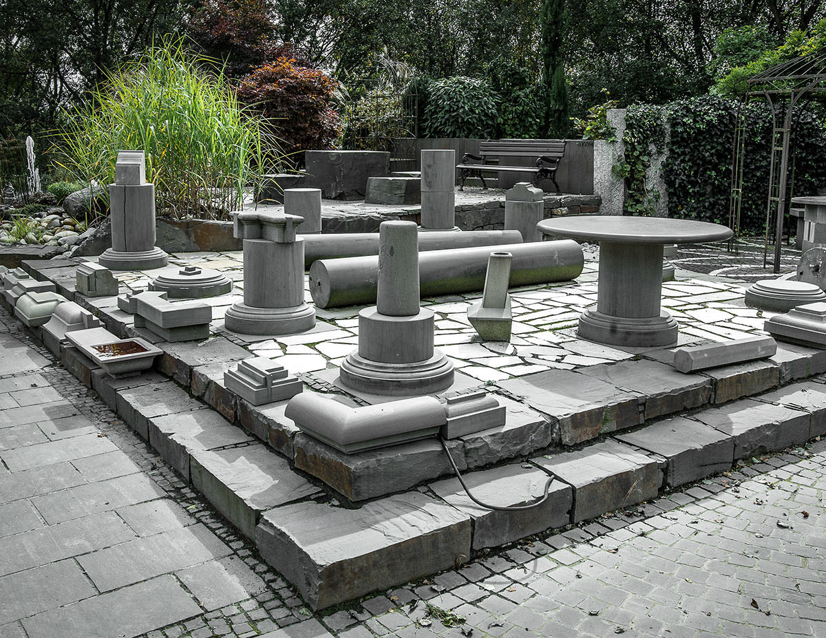 Aufnahme aus der 3.000 qm Ausstellungsfläche von der Firma BGS GmbH.