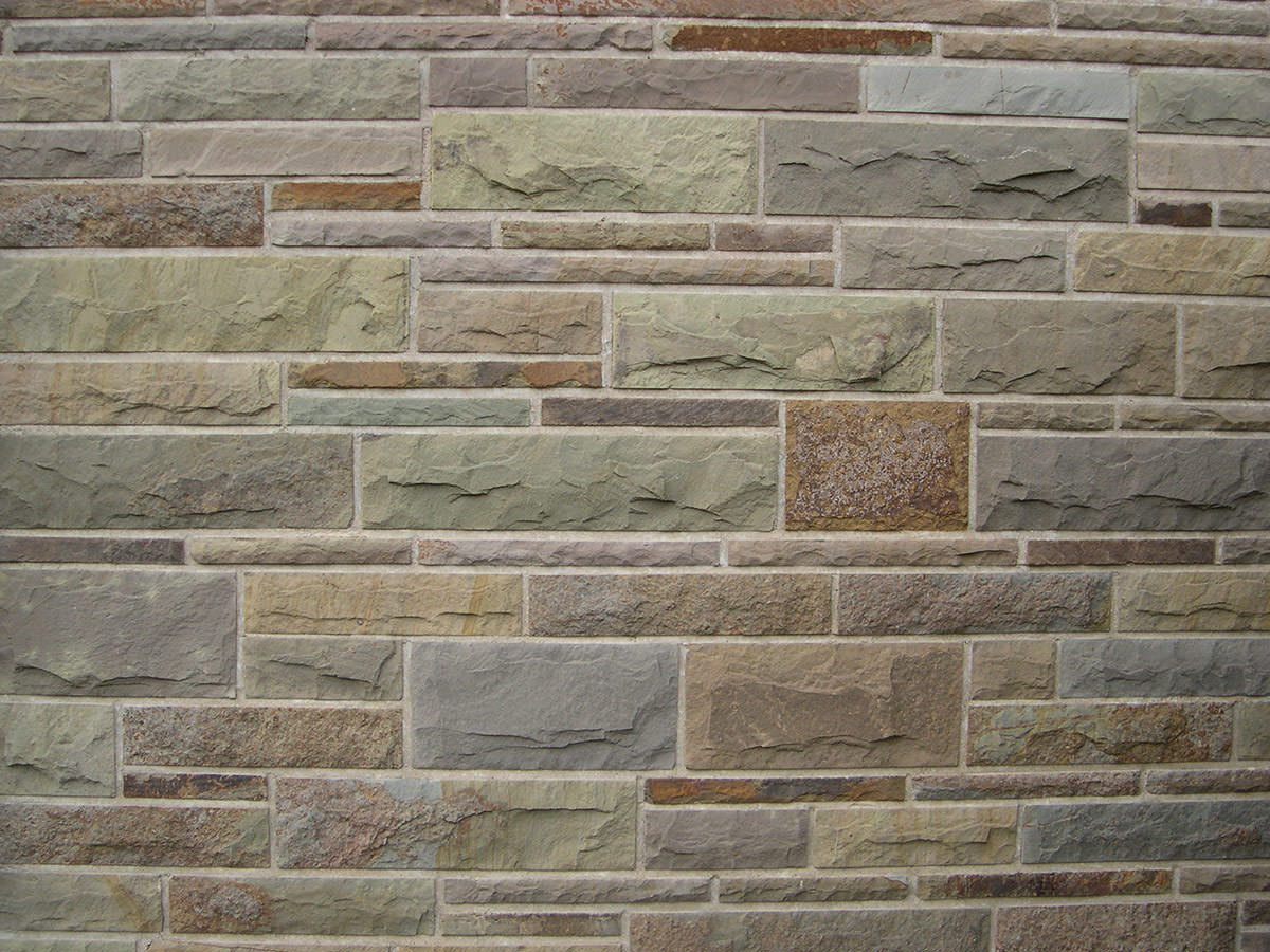 Riemchen, Wandverblender/ Schichtenmauerwerk aus Bergischer Grauwacke - BGS GmbH