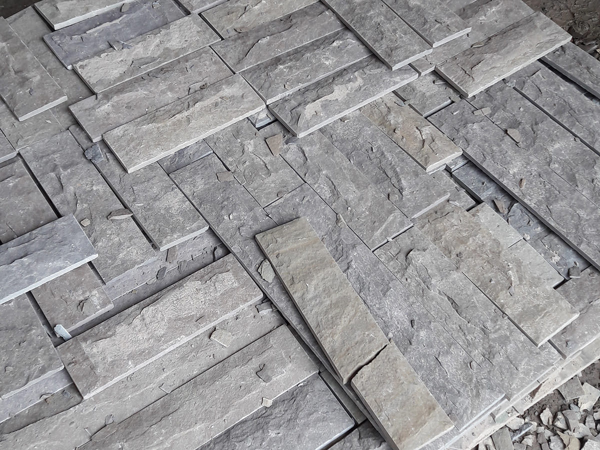 Riemchen aus Bergischer Grauwacke - BGS GmbH